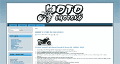 Desktop Screenshot of moto-lhotsky.cz